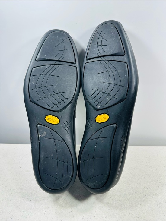 Allen Edmonds Lake Como Penny Loafers Mens 11.5  3E Vibram Soles Black Leather
